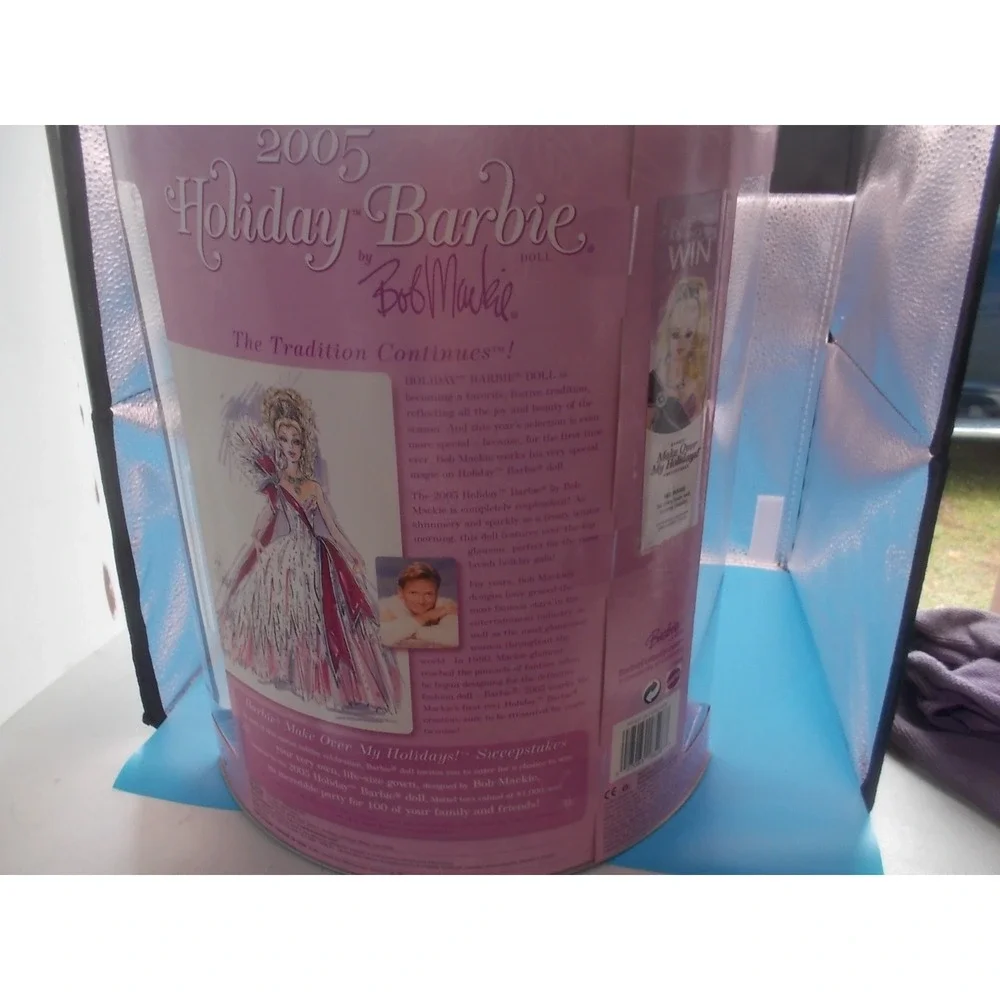 Mattel 2005 Holiday Barbie by Bob Mackie Collector Edition G7628 NIB